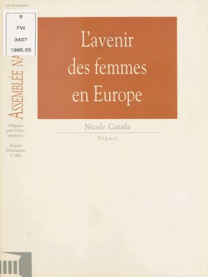 cover image of L'Avenir des femmes en Europe